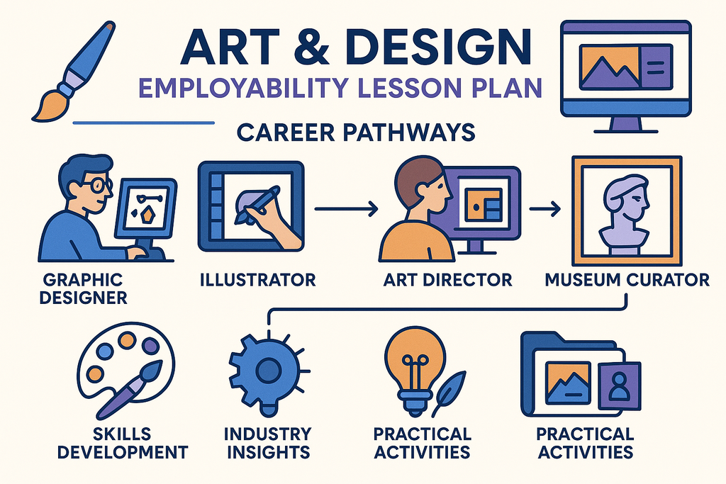 Art & Design employability lesson plan